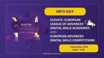 DEP - Info Day for the 9th round of the Advanced Digital Skills Call for Proposals