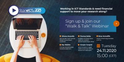 1st “Walk & Talk” Webinar