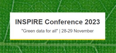 INSPIRE Conference 2023 - Green data for all